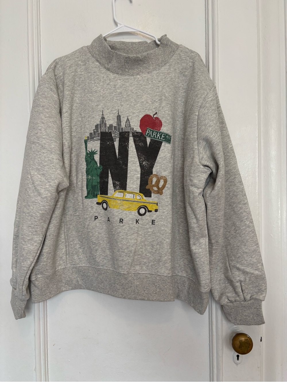 Parke NYC Graphic Mockneck L/XL
